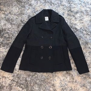GAP Colorblock Pea Coat